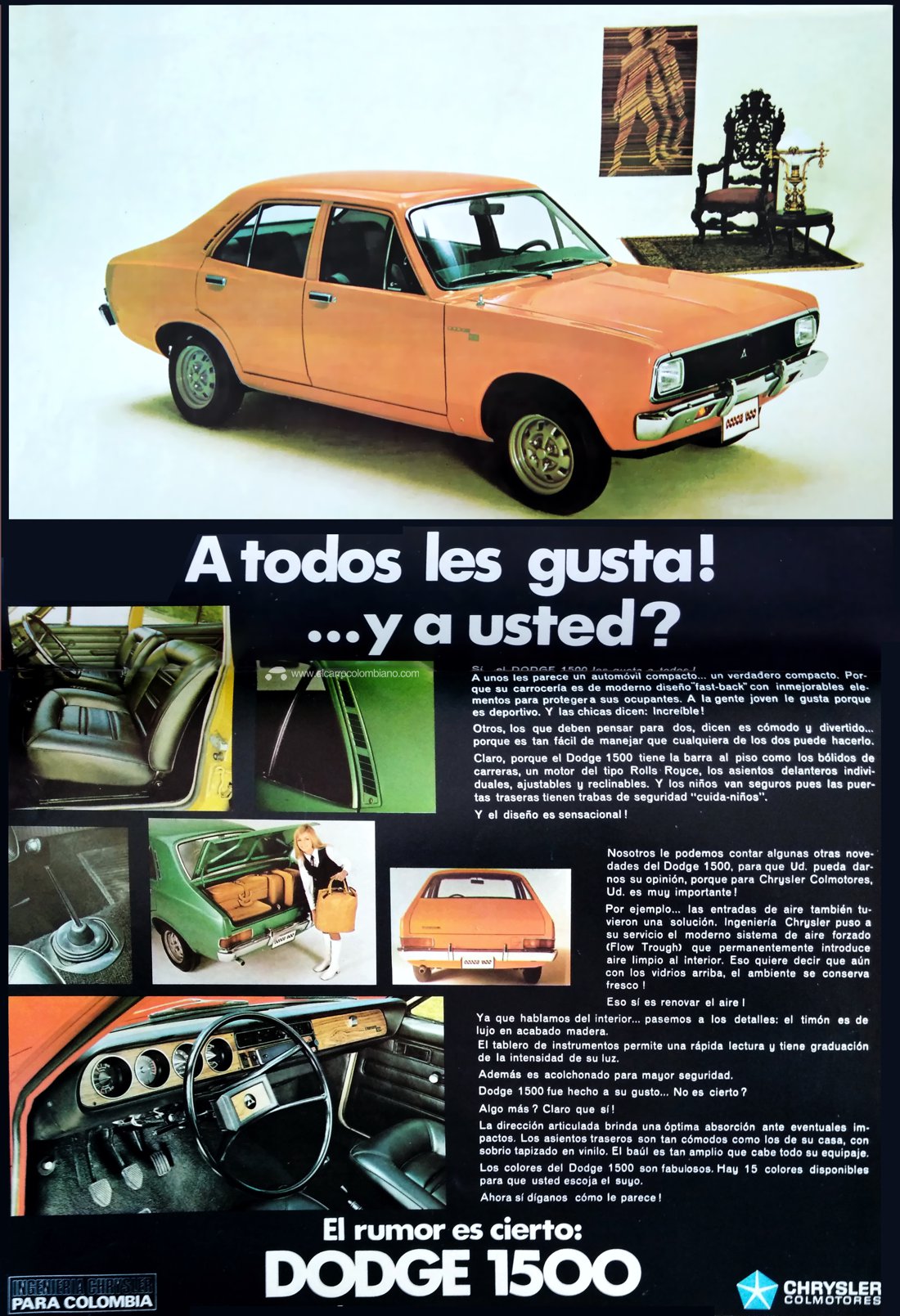Dodge 1500 Publicidad en Colombia