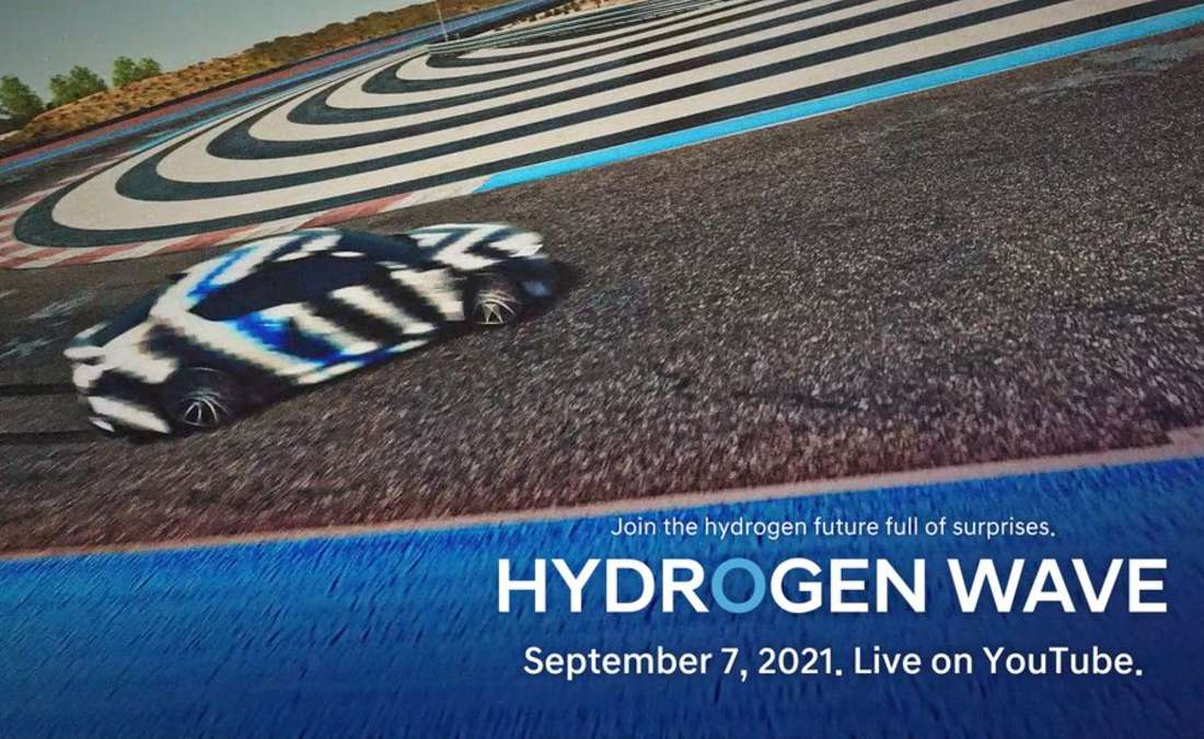 Hyundai, Hyundai sedán, Hyundai hidrógeno, hyundai hydrogen wave, carros ecologicos, carros de hidrogeno