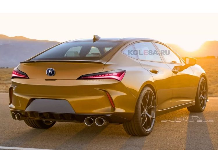 Acura Integra 2023 renders