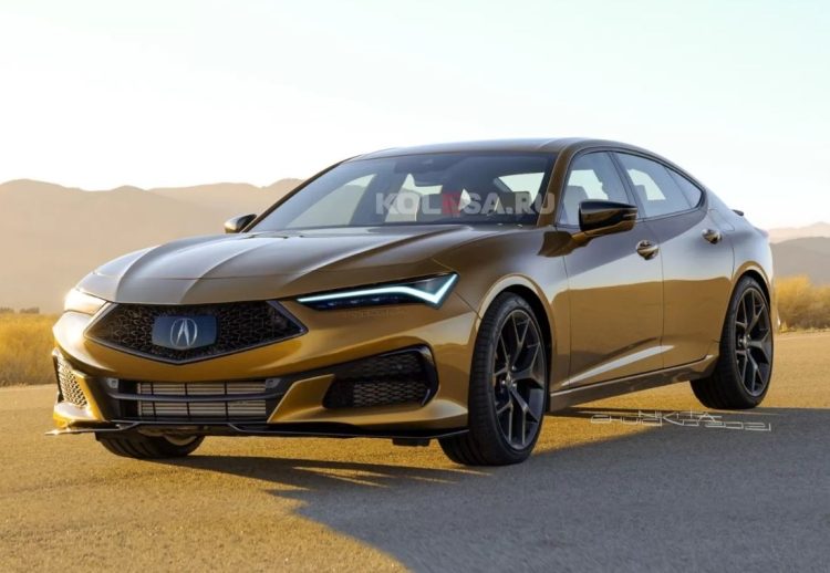 Acura Integra 2023 renders