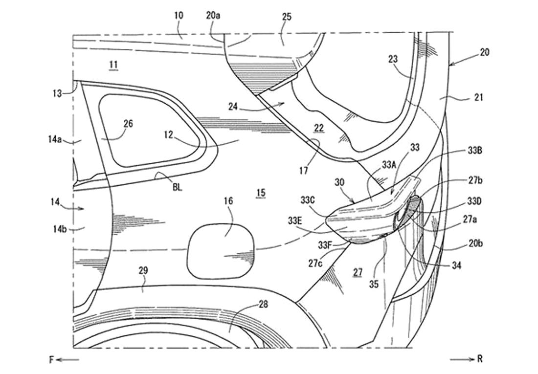 Mazda CX-50, registros de patente filtrados