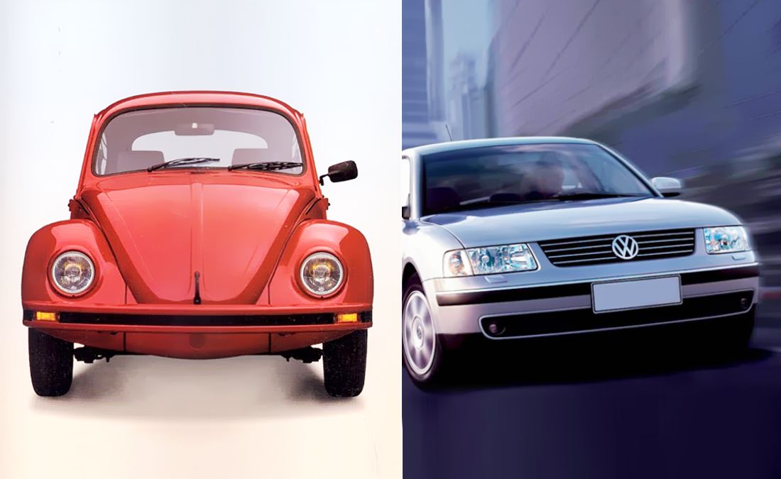 Volkswagen Escarabajo y Passat, "Maneje el alemán a la perfección"