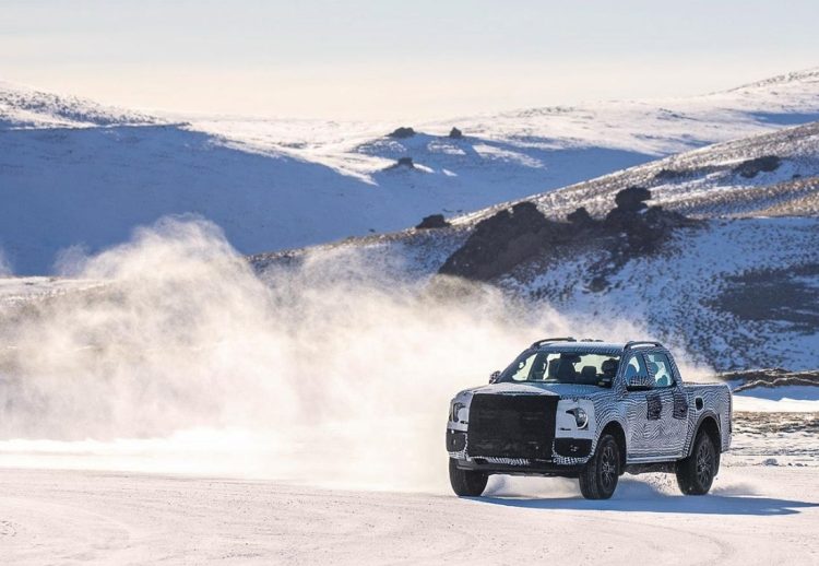 Ford Ranger 2023 pruebas