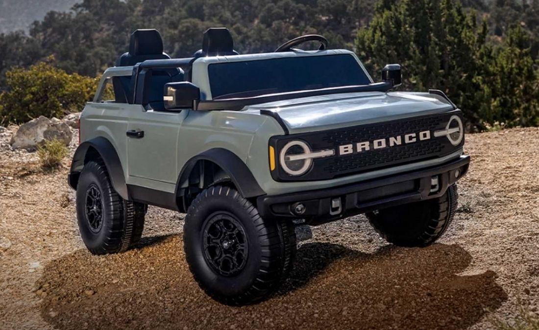 Monumental Saga consumidor El Ford Bronco ahora también es un pequeño todoterreno eléctrico para niños