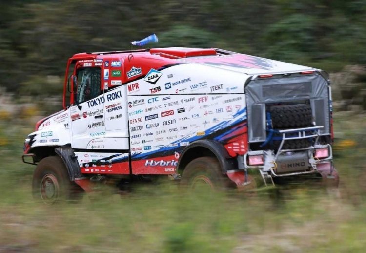 Hino híbrido rally dakar 2022