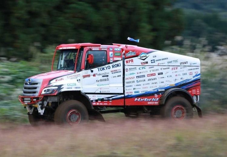 Hino híbrido rally dakar 2022
