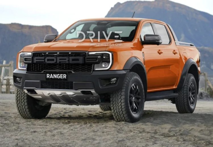 Ford Ranger Raptor render