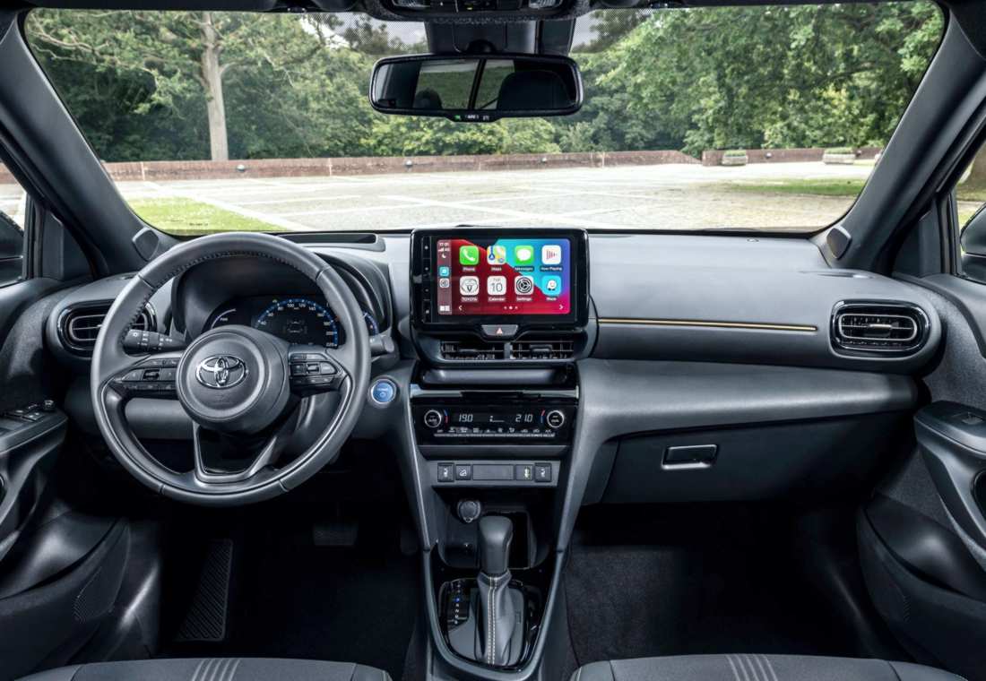Toyota Yaris Cross, interior.