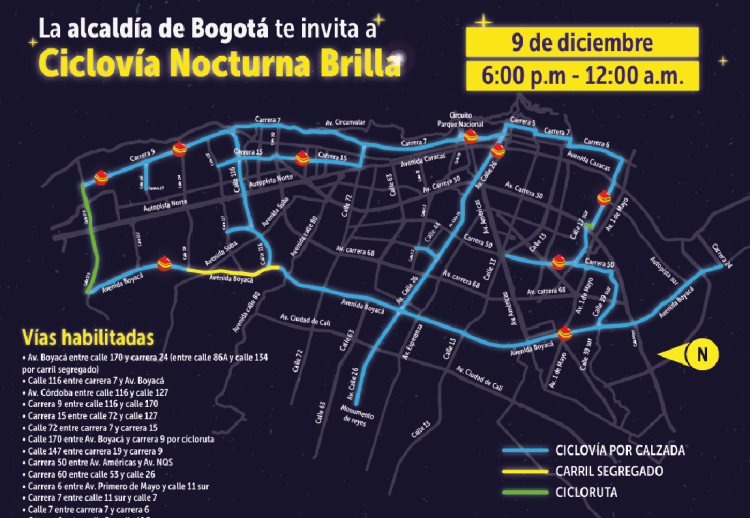 Ciclovia-nocturna