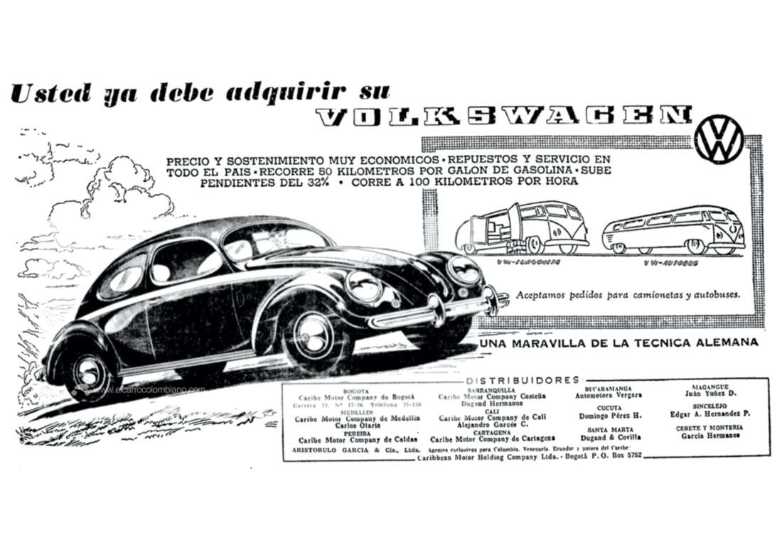Volkswagen Escarabajo 1952
