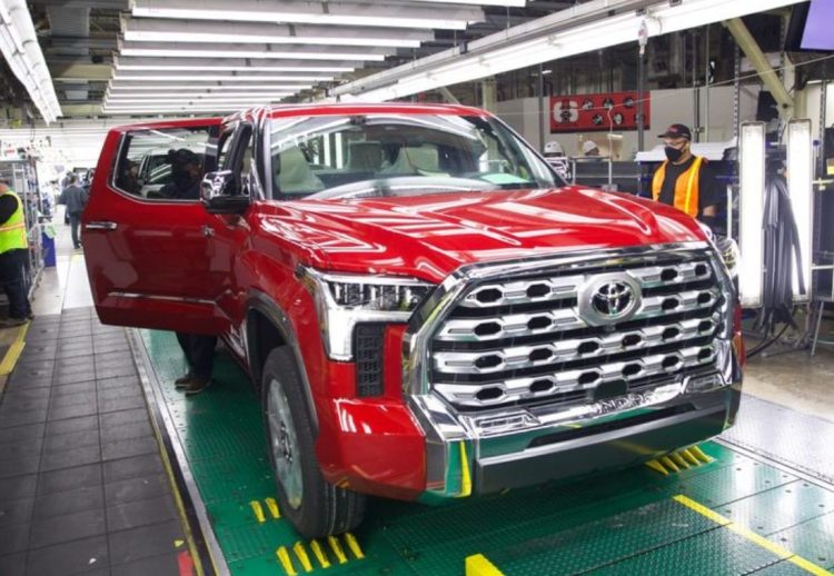 Toyota Tundra producción