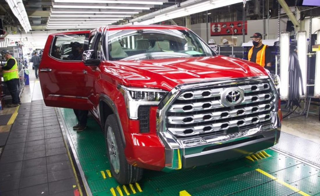 Toyota Tundra producción