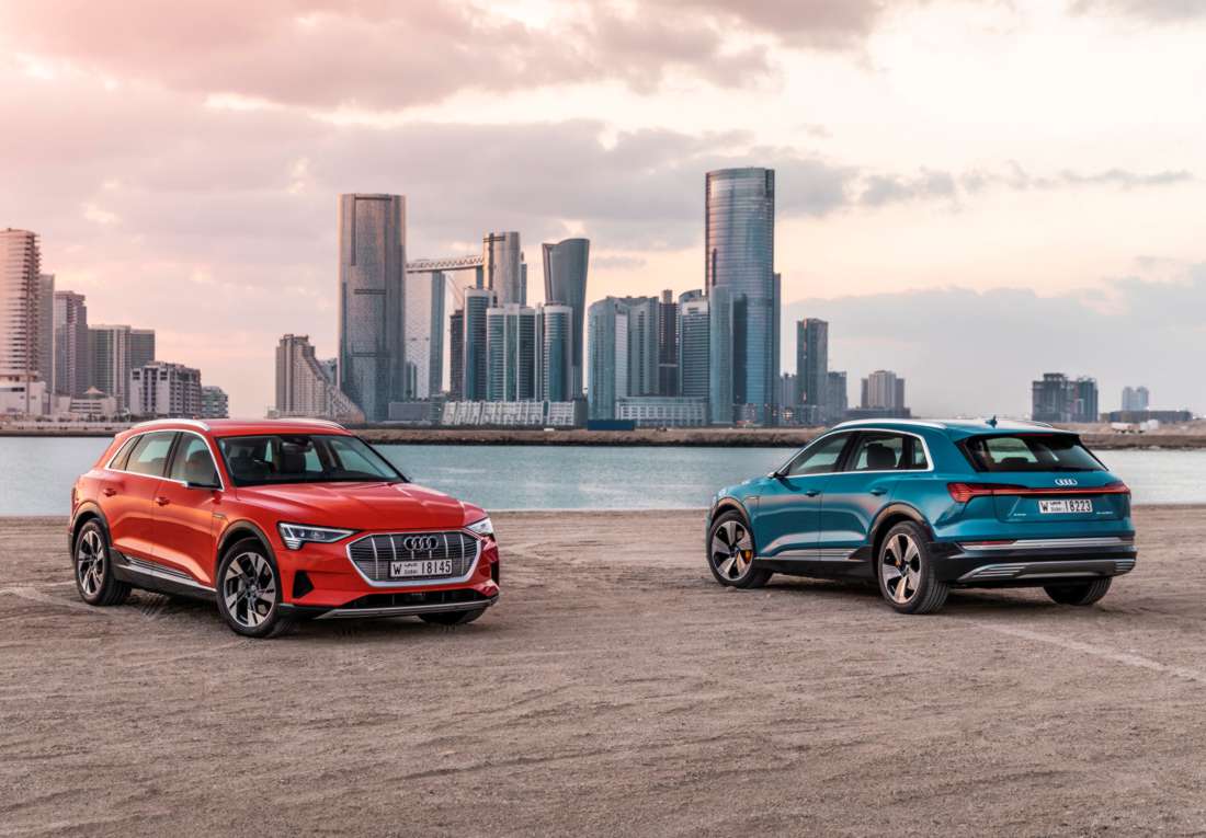Audi e-tron eléctrico Colombia
