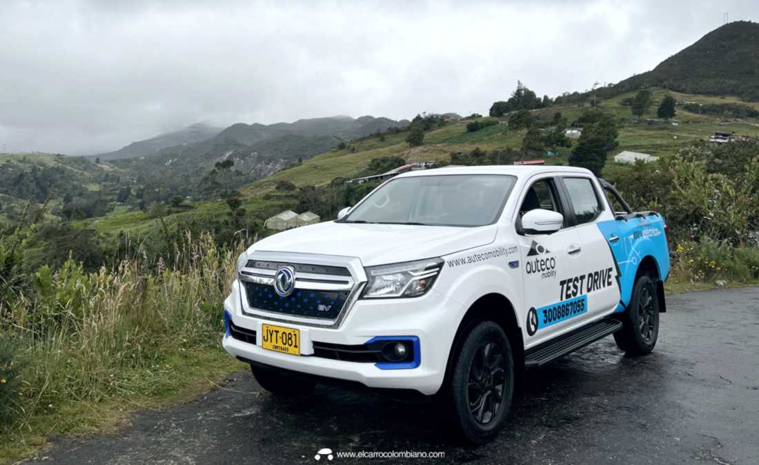 Dongfeng Rich 6 EV pick-up eléctrica Auteco Mobility