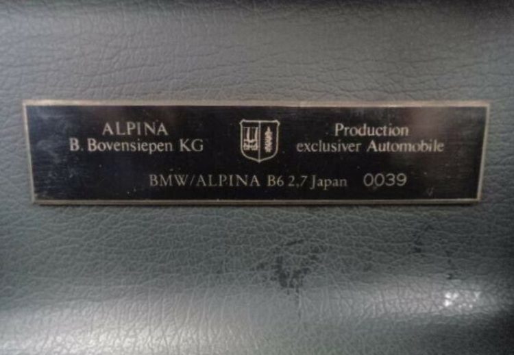 Alpina B6 2.7