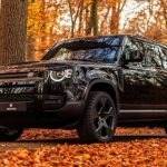 Land Rover Defender Valiance Black Steel de Heritage Customs