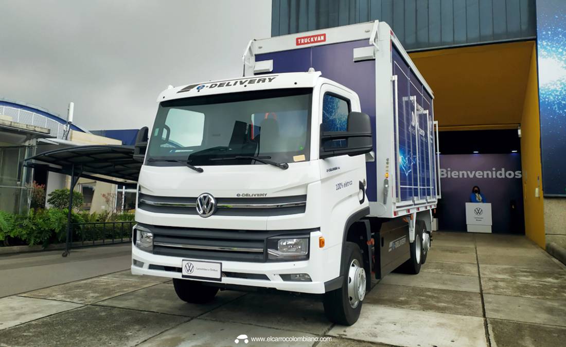 Volkswagen e-Delivery camión eléctrico en Colombia