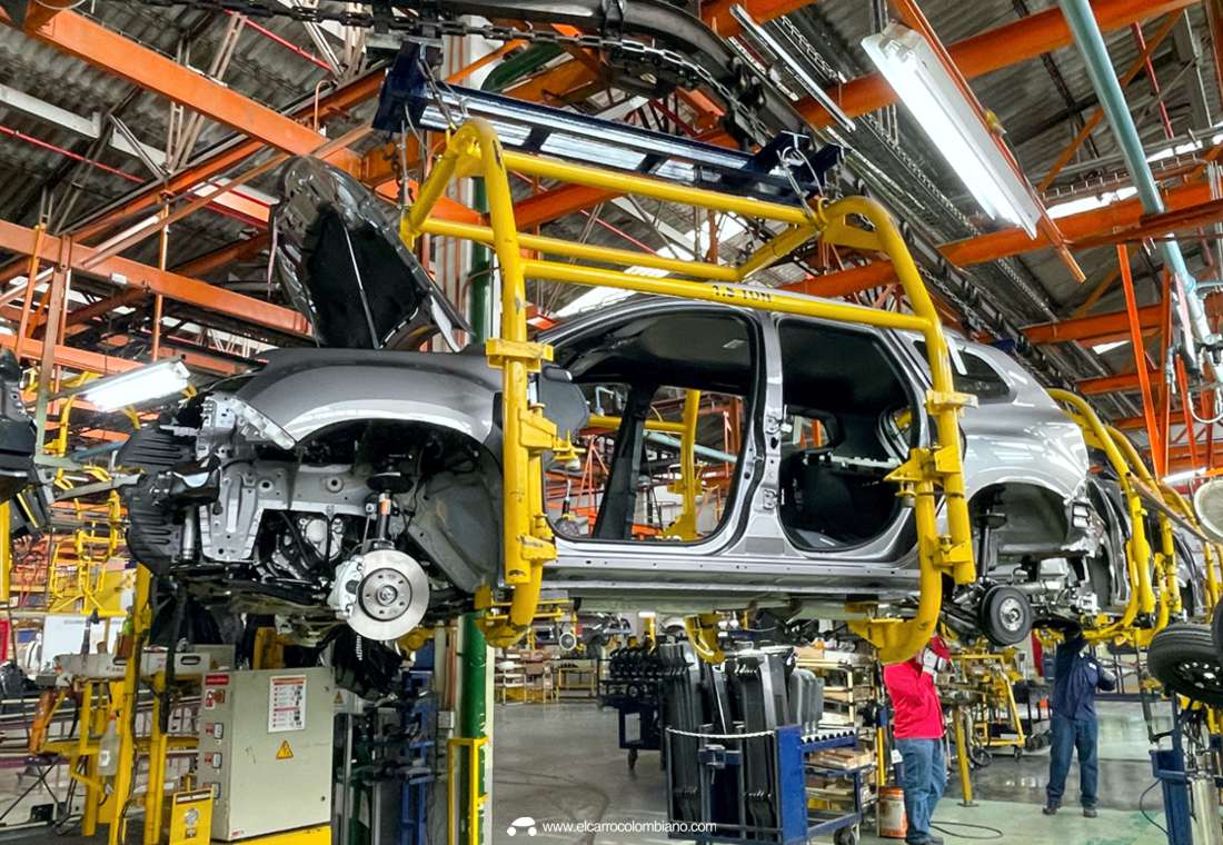 Renault-Sofasa planta de producción.