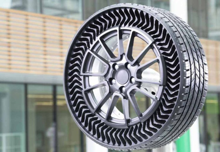 Michelin prepara Neumático sin aire