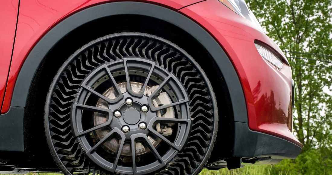 Michelin prepara Neumático sin aire