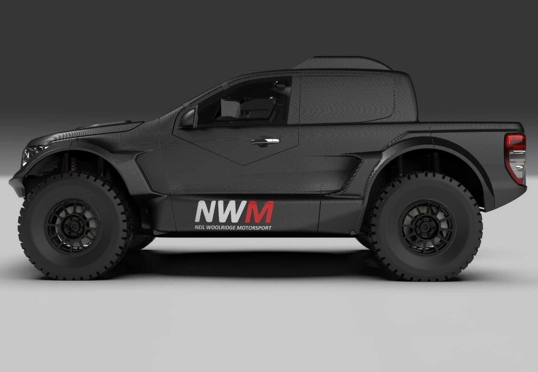 Ford Ranger Hellcat Rally Ford Ranger está lista para el Campeonato Sudafricano de Rally-Raid