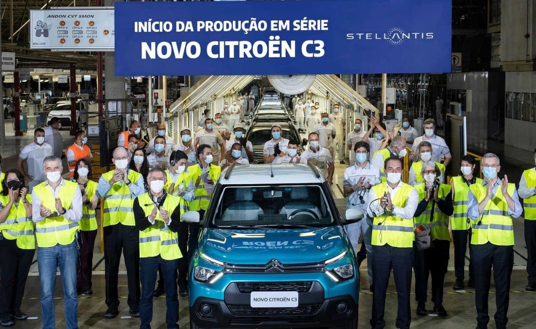 Citroën C3 producción Brasil
