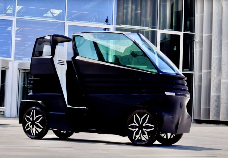 El iEVz, un revolucionario auto eléctrico