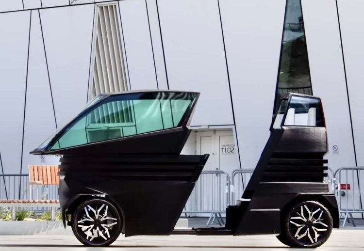 El iEVz, un revolucionario auto eléctrico