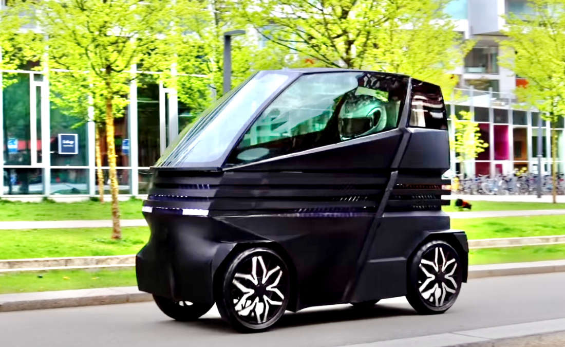 El iEVz, un revolucionario auto eléctrico