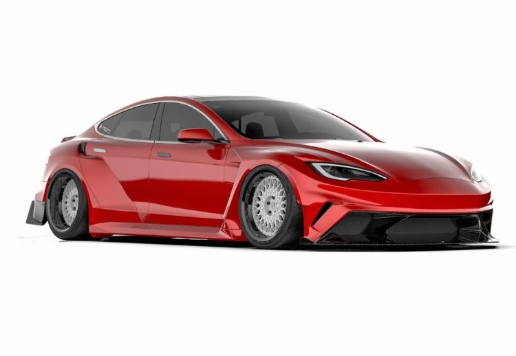 Tesla Model S Plaid by Competition Carbon