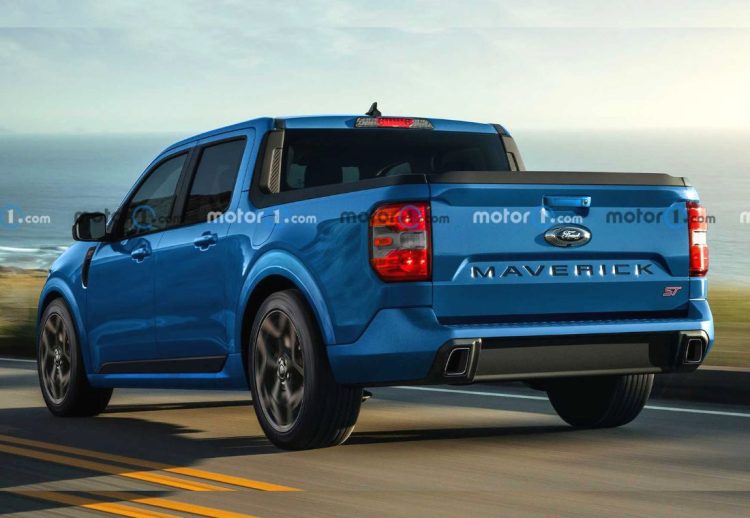 Ford Maverick ST renders