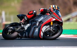 Ducati V21L primera moto eléctrica