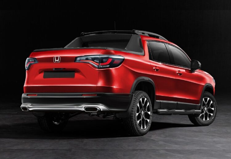 Honda ZR-V pick-up renders