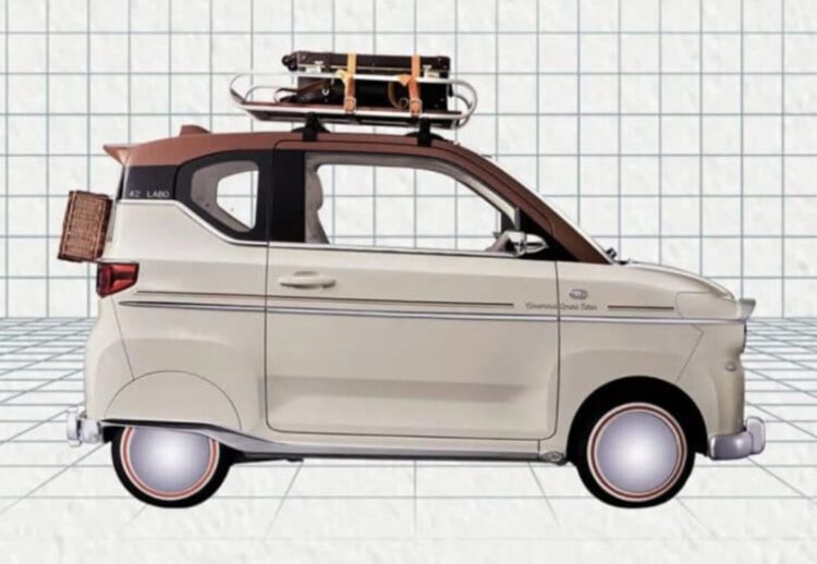 Wuling Hongguang concept car retro