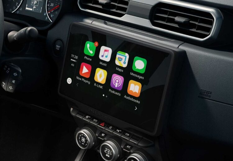 Renault Duster Apple Carplay android auto