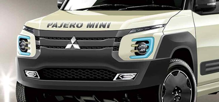 Mitsubishi Montero Mini 2024 render