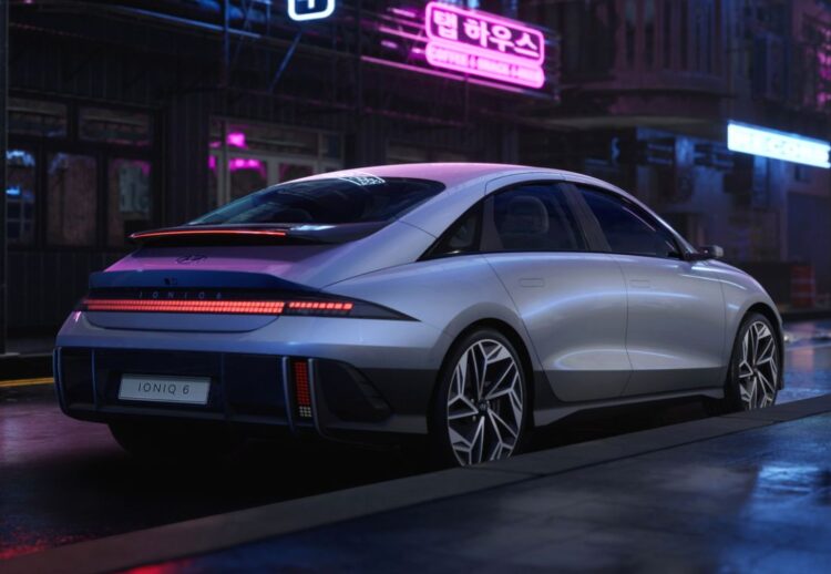 Hyundai Ioniq 6 diseño