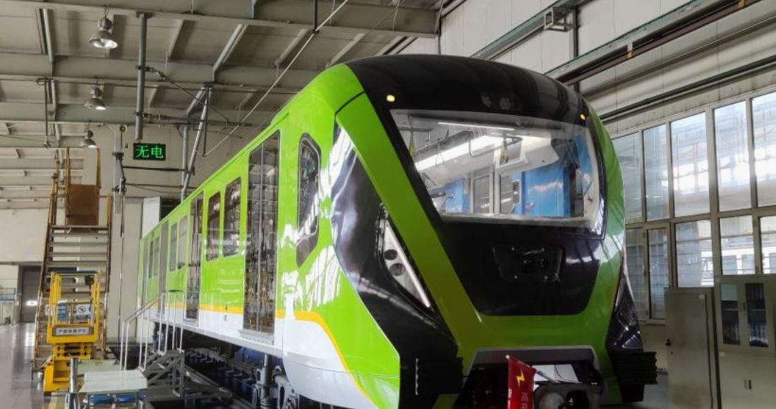 Metro de Bogotá primer vagón
