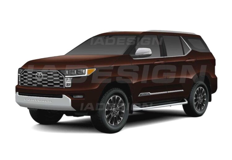 Toyota SW4 2024 render