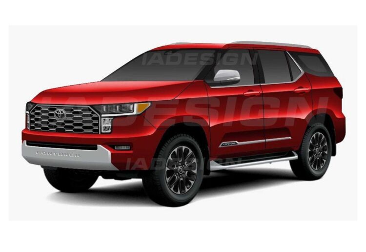Toyota SW4 2024 render