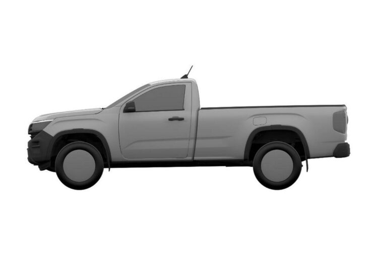 Volkswagen Amarok 2023 de cabina simple