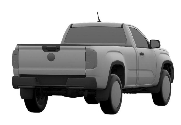 Volkswagen Amarok 2023 de cabina simple