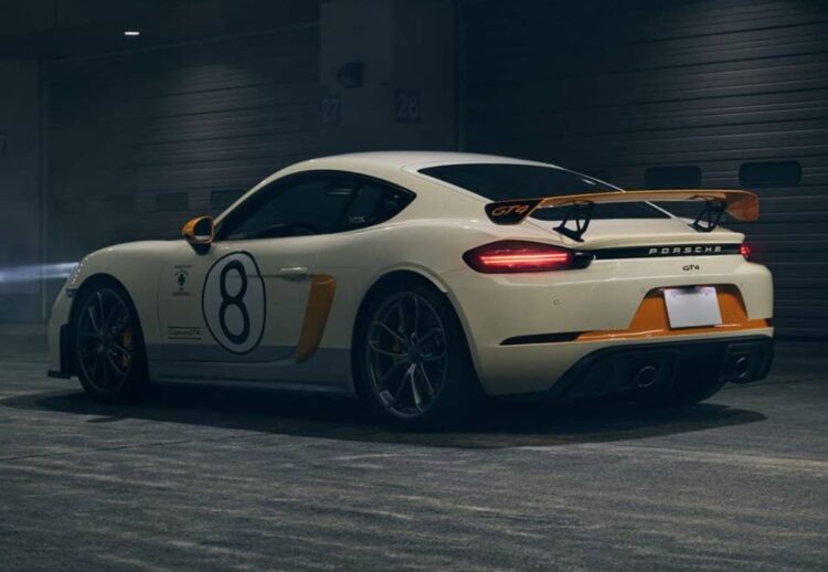 Porsche 718 Cayman GT4 Tribute to 906