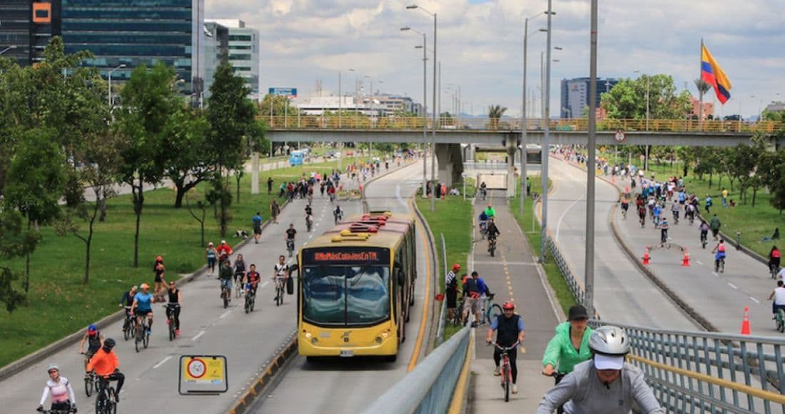 día sin carro y moto en Bogotá