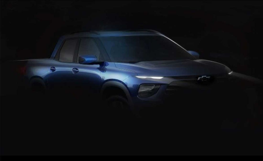Chevrolet Montana pick-up teaser