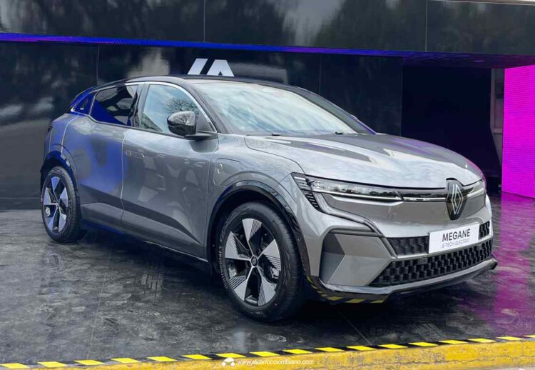 Renault Mégane E-Tech Eléctrico Colombia