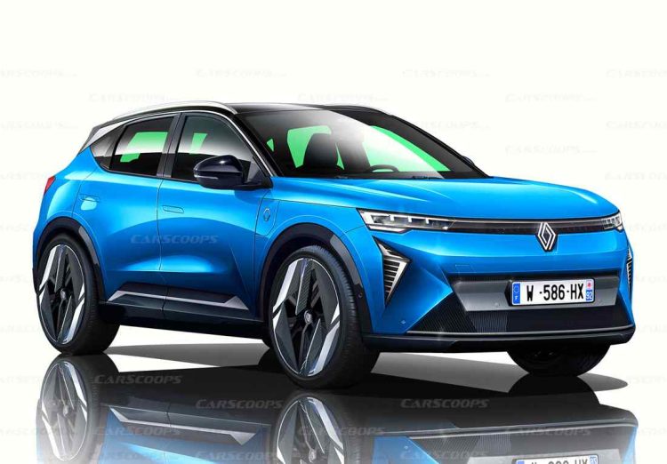 Renault Scénic E-Tech 2024 eléctrico render