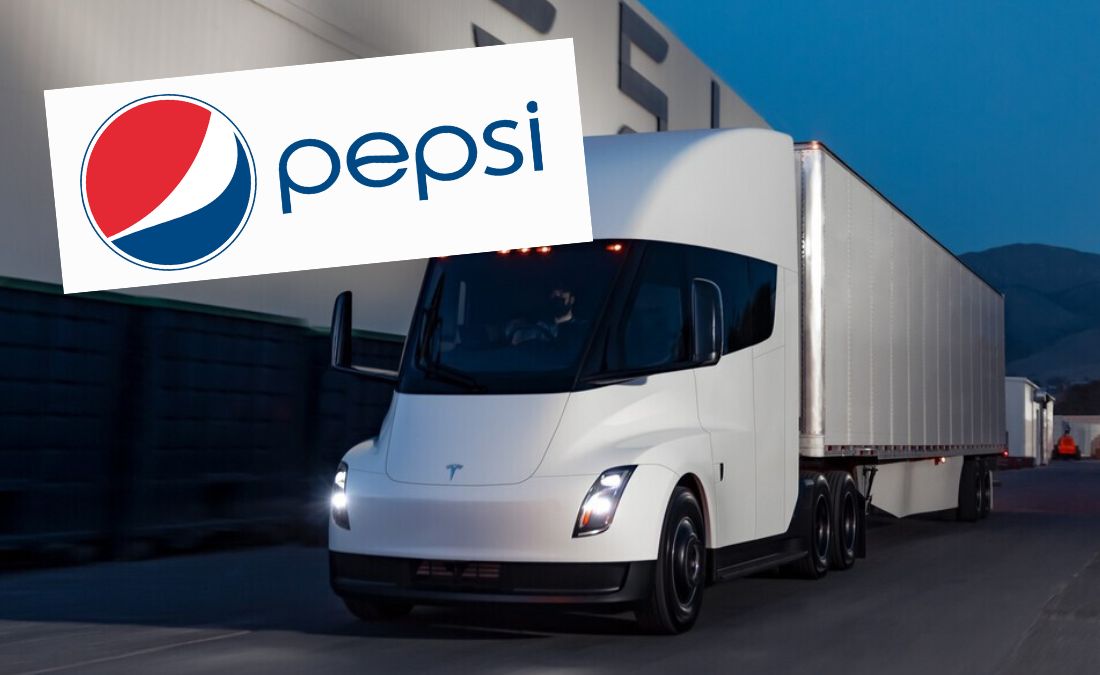 Pepsi Tesla Semi camión eléctrico