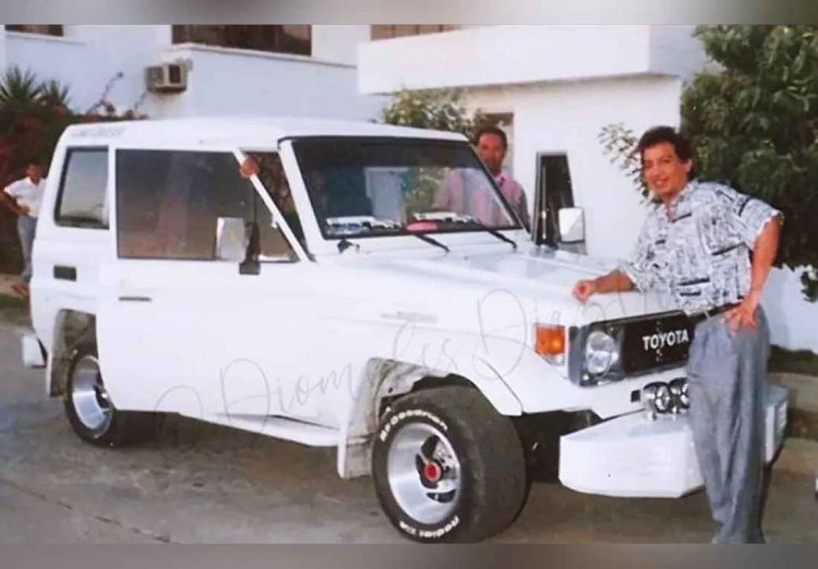Diomedes Díaz, Toyota Land Cruiser FJ73