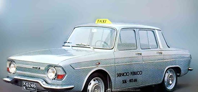 Renault 10 Taxi Colombia 1967